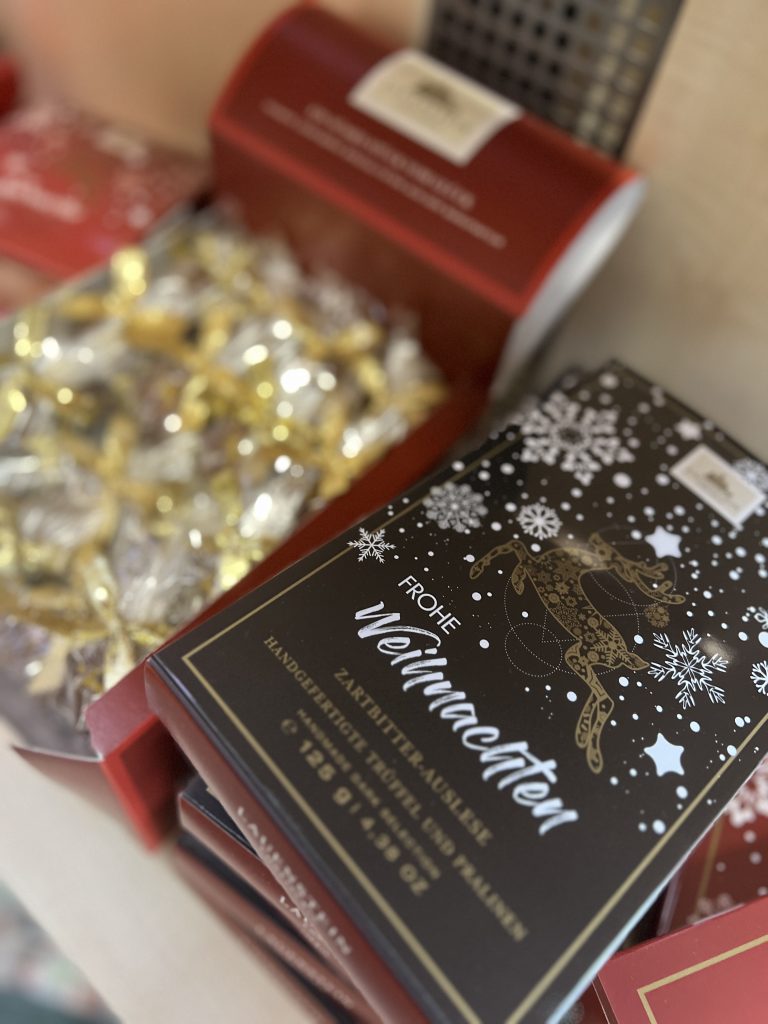 Pralinen und Schokolade