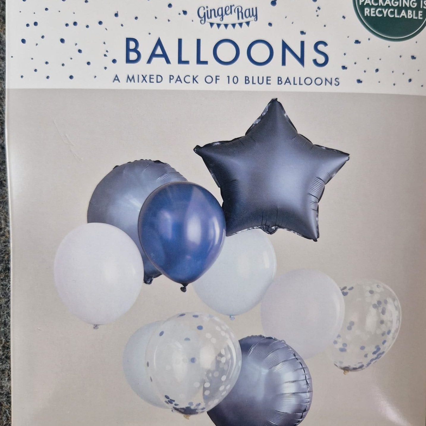 Midnight Ballon-Set