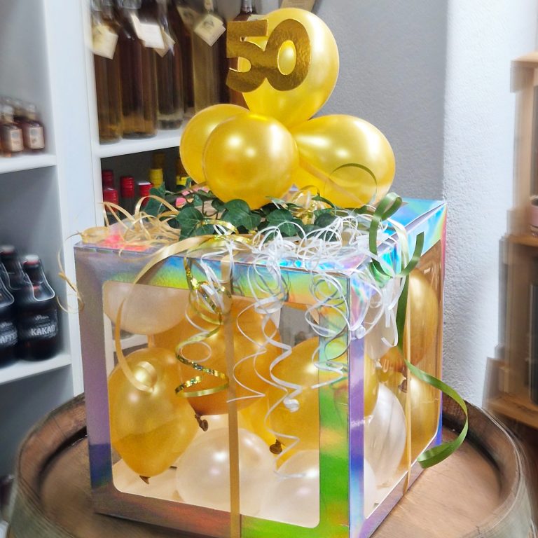 Geschenkballon „50 Jahre“